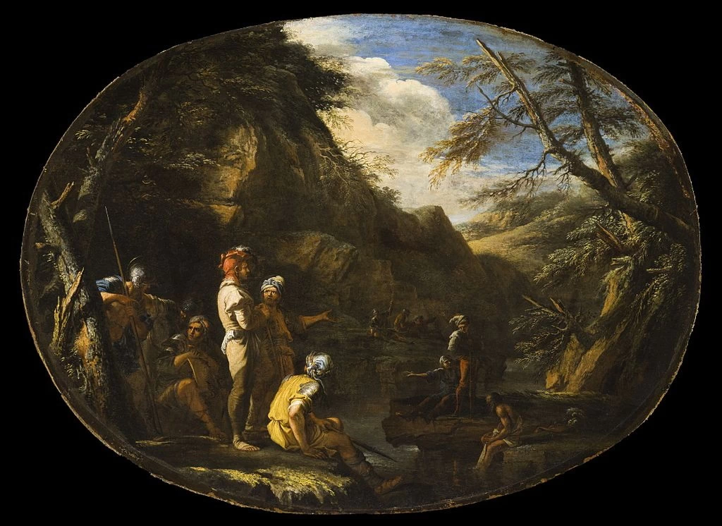 Paesaggio con uomini e animali - Los Angeles County Museum of Art